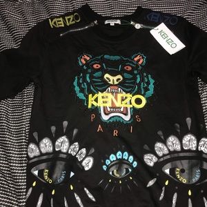 kenzo sweatshirt sz M